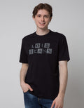 Lois Printed Logo Basic Men's T-Shirt