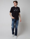 Lois Printed Logo Basic Men's T-Shirt