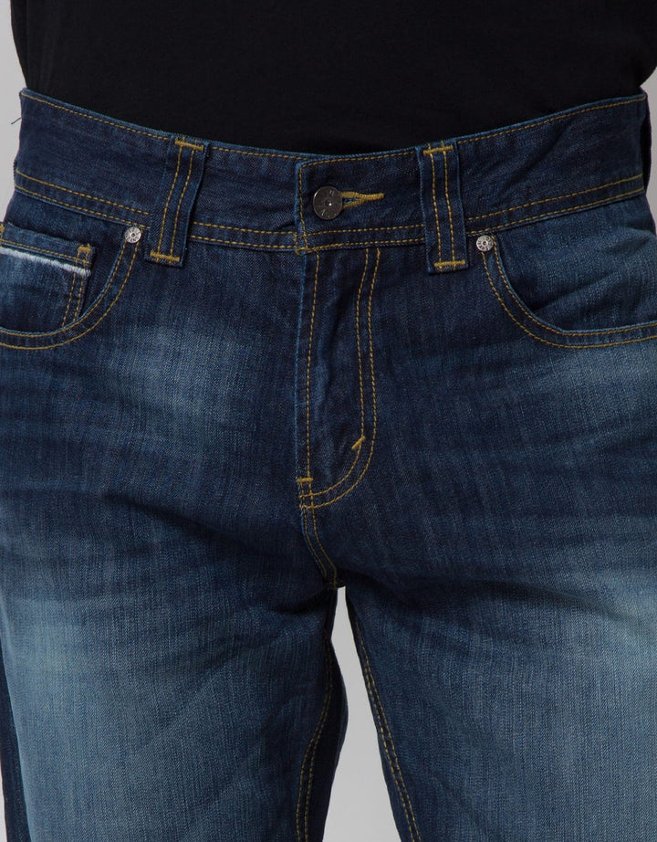 Lois Straight Denim Trousers