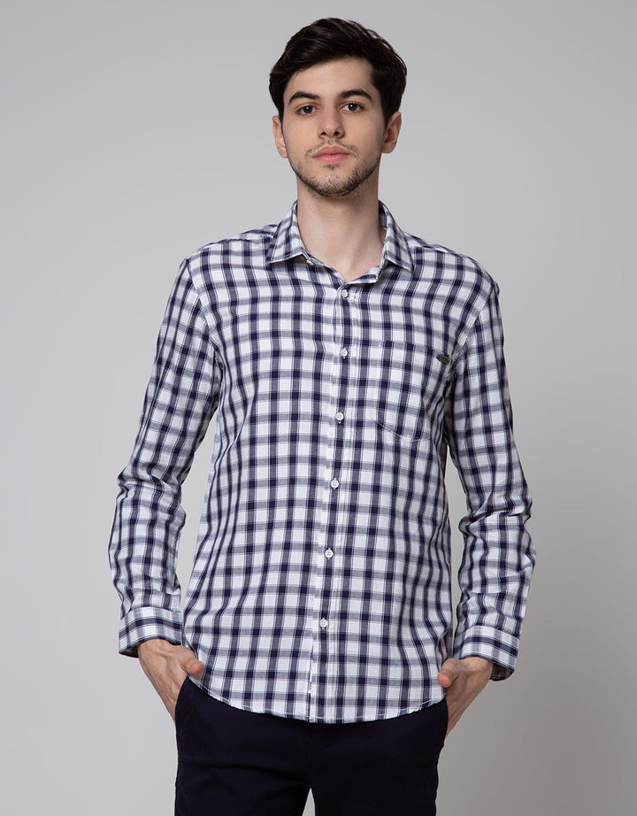 Lois Midi Plaid Kemeja Pria