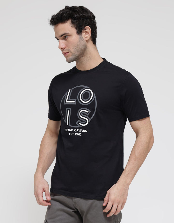 Lois Spain Brand Kaos Casual Pria
