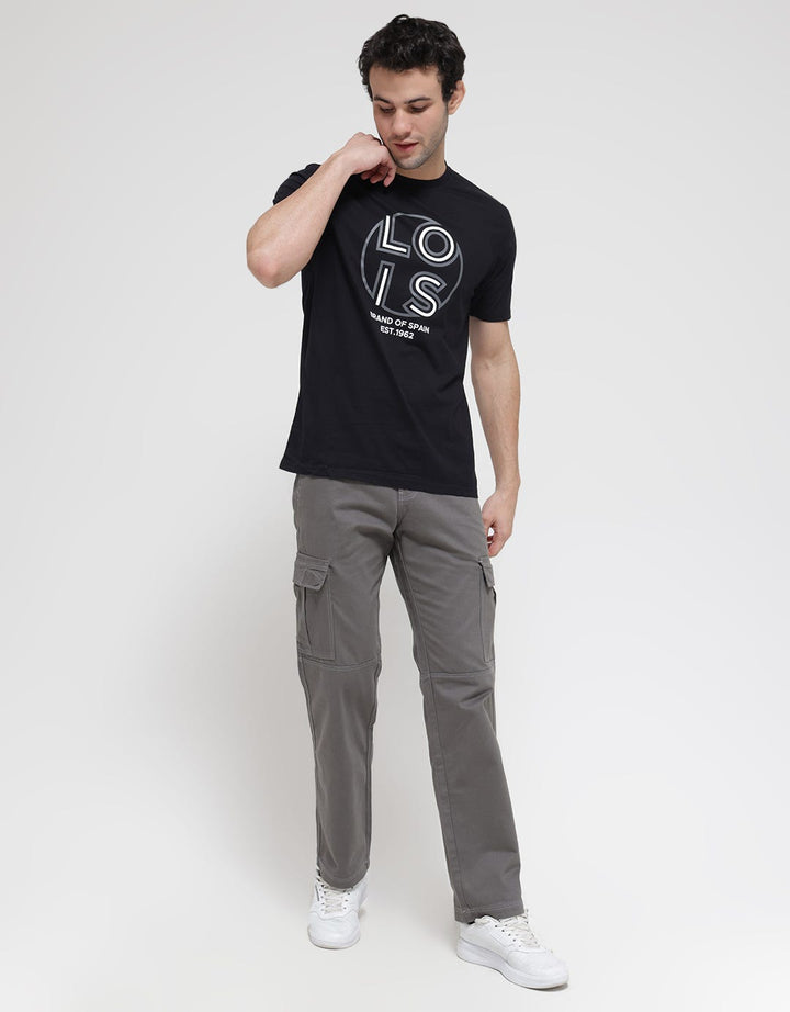 Lois Spain Brand Kaos Casual Pria