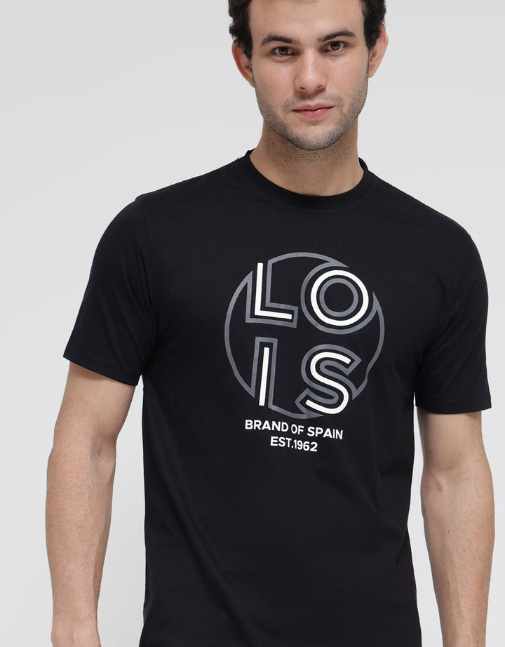 Lois Spain Brand Kaos Casual Pria