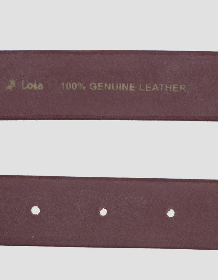 LOIS CASUAL BASIC BELT B416GBRN PRIA