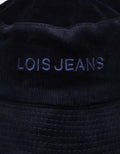 Lois Embro Logo Bucket Hat Pria