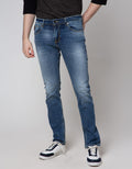 Lois Slim Stretch Fit Celana Jeans Pria