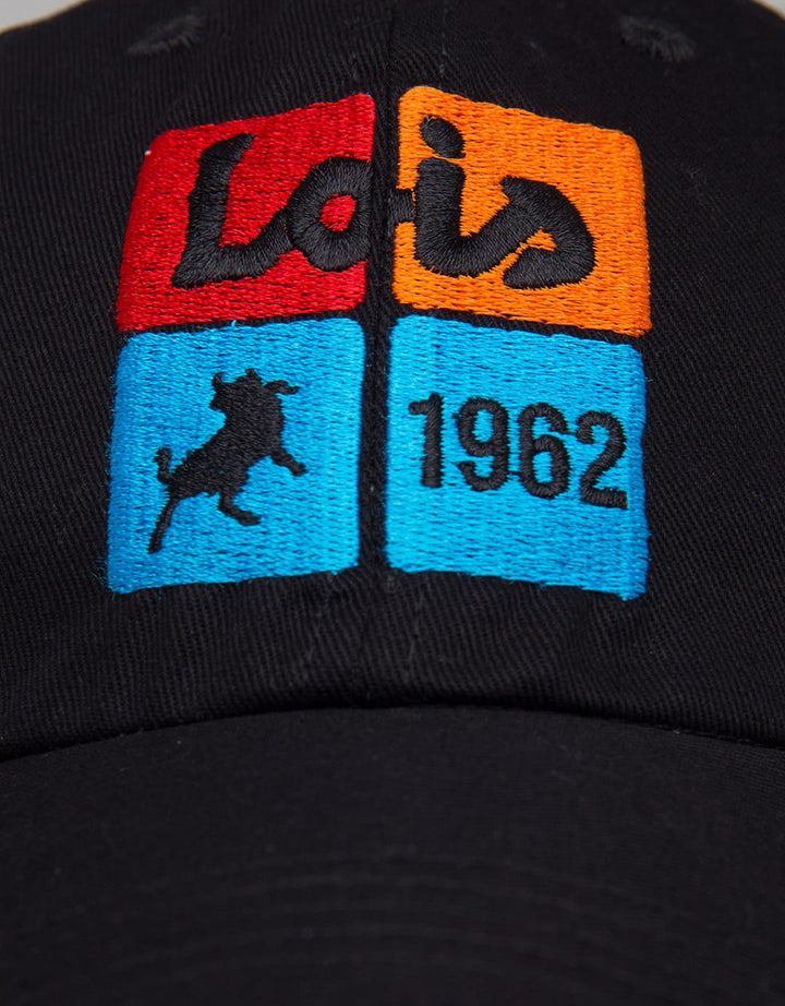 Lois Topi Bordir Logo Brand