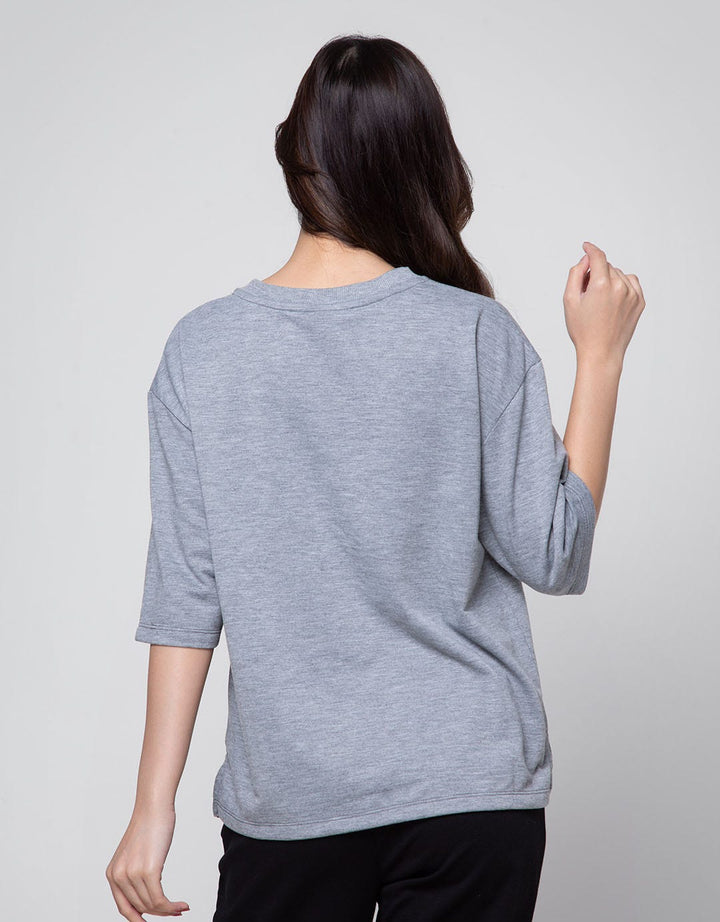 American Jeans Pocket Patch Kaos Wanita