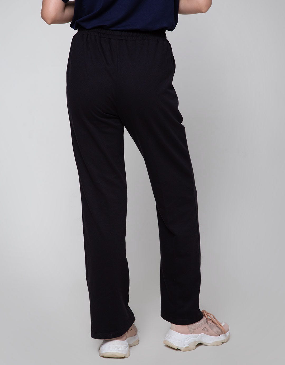 American Jeans Celana U01 Wide Leg Cut N Sew Wanita