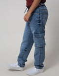 Nevada Denim Pants Non Stretch Rib 3D Pocket