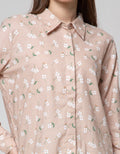 Cardinal Girl Flower Print Shirt