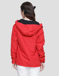 Cardinal Girl Women's Parachute Hoodie Jacket