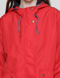 Cardinal Girl Women's Parachute Hoodie Jacket