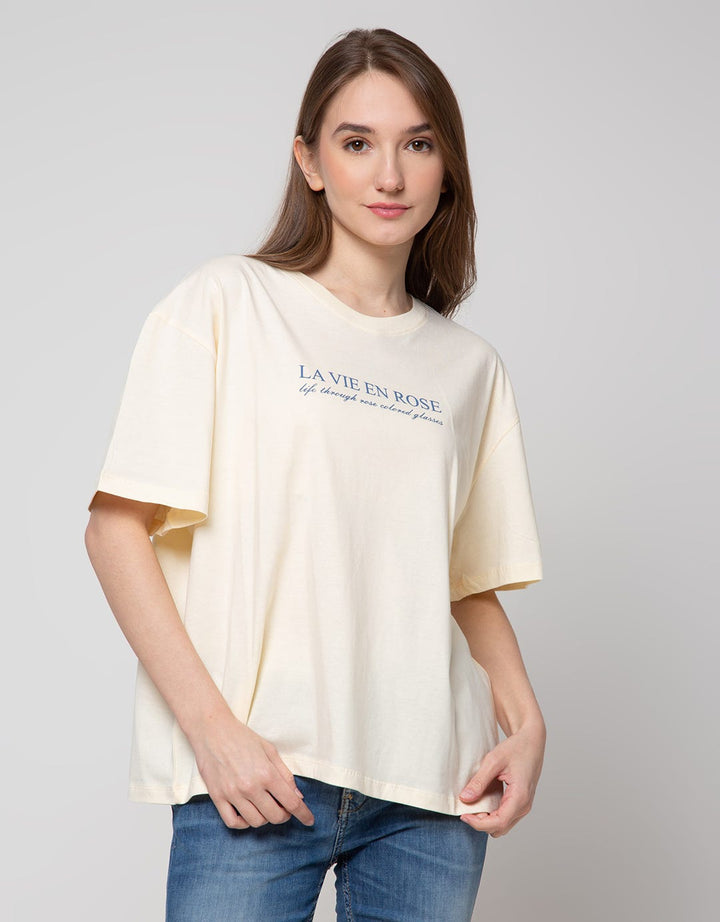 Cardinal Girl Ladies La Vie En Rose T-Shirt