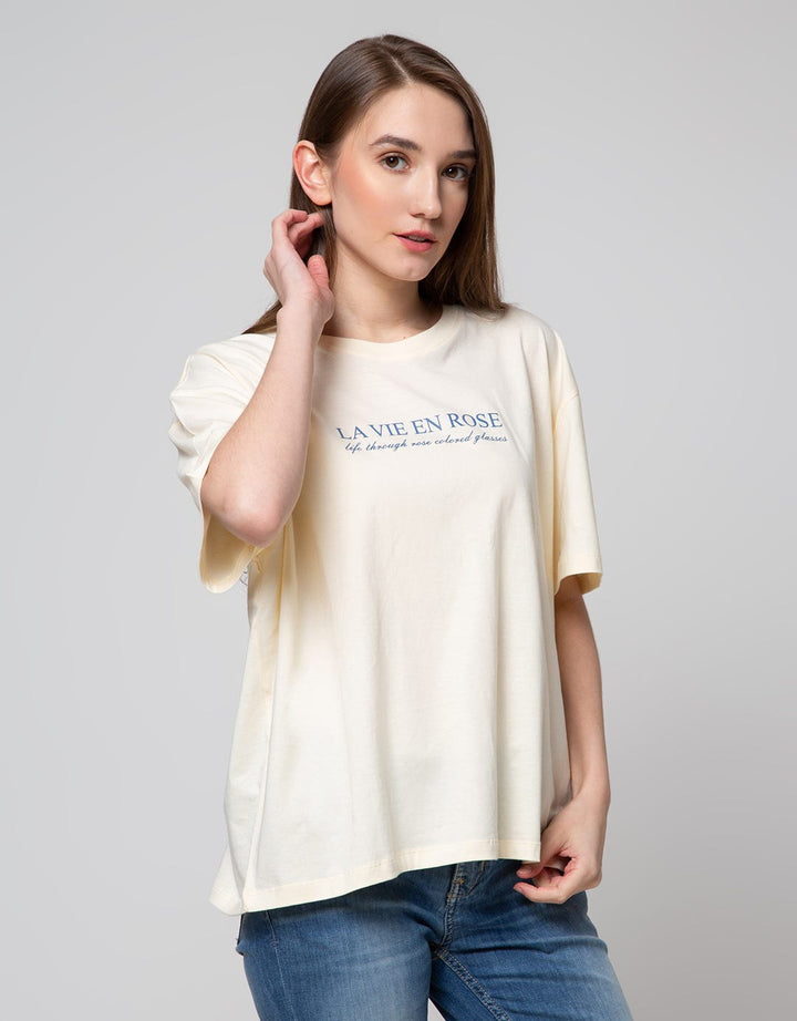 Cardinal Girl Ladies La Vie En Rose T-Shirt