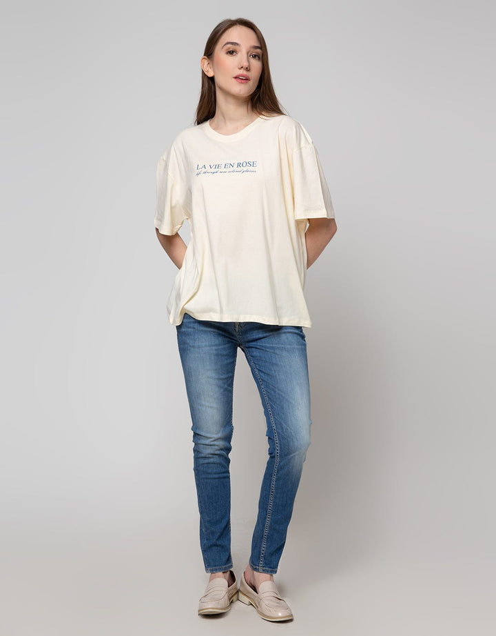 Cardinal Girl Ladies La Vie En Rose T-Shirt