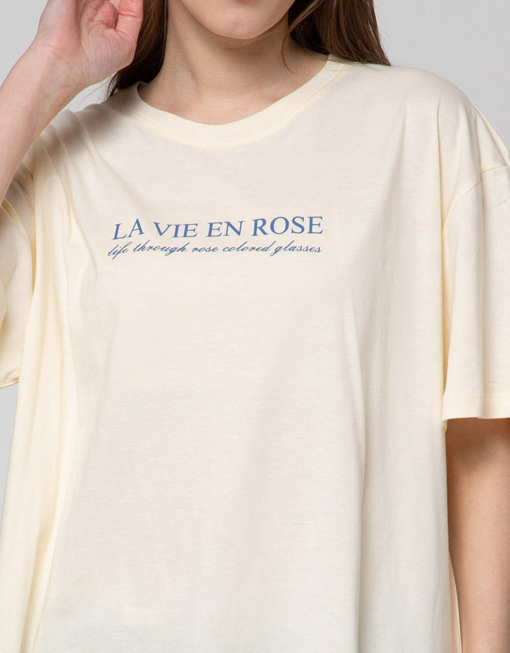 Cardinal Girl Ladies La Vie En Rose T-Shirt