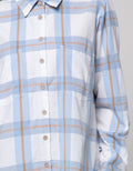 Cardinal Girl Big Plaid Motif Kemeja
