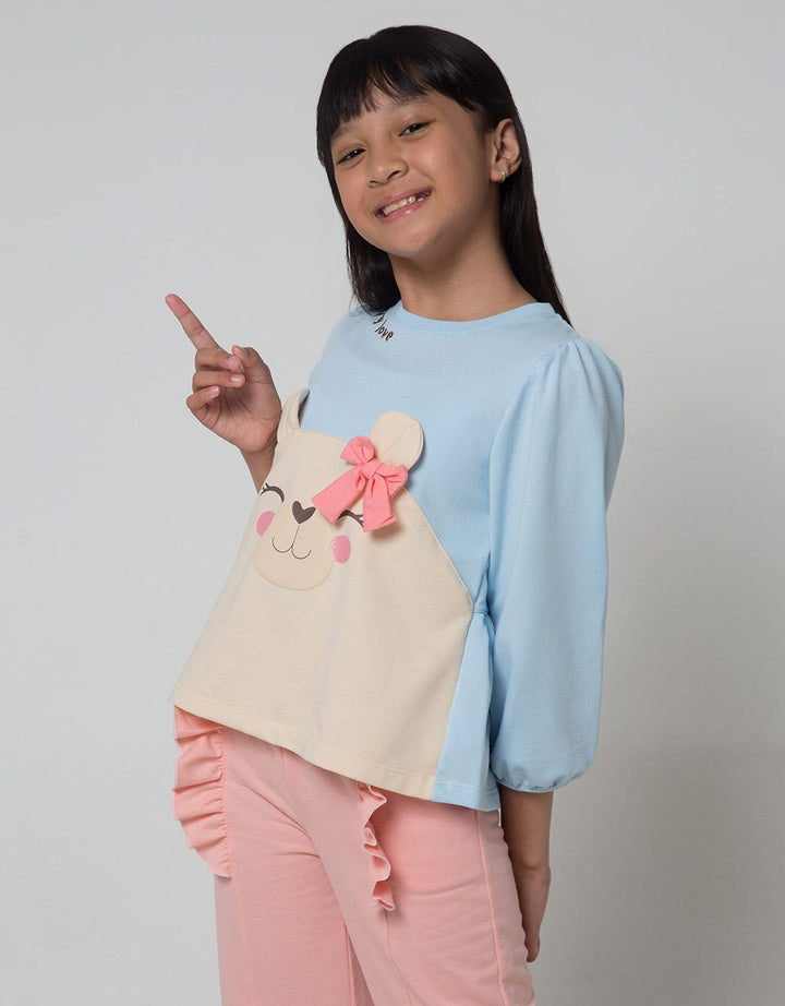 Little M Long Sleeve T-Shirt Beary Love Application
