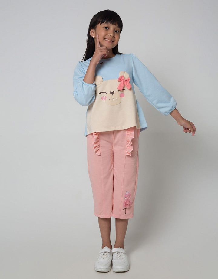 Little M Long Sleeve T-Shirt Beary Love Application