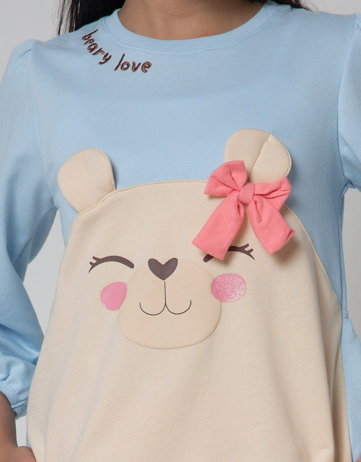 Little M Long Sleeve T-Shirt Beary Love Application