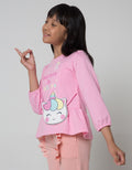 Little M Long Sleeve T-Shirt Tas Unicorn