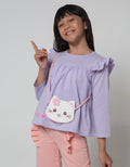 Little M Long Sleeve T-Shirt Tas Kucing