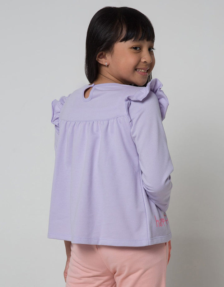 Little M Long Sleeve Cat Bag T-Shirt