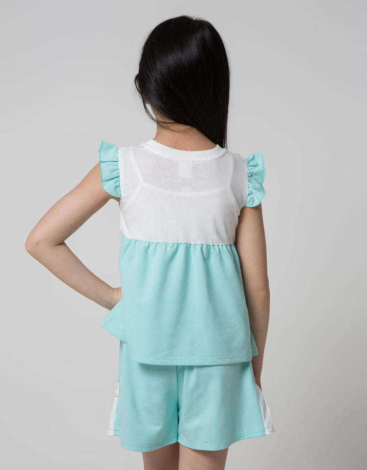 Little M Ruffle Bunny Girls T-Shirt