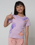 Little M Jelly Fish Kaos Anak Perempuan
