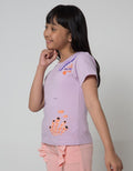 Little M Jelly Fish Kaos Anak Perempuan