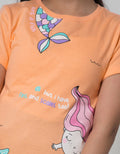 Little M Mermaid Ocean Kaos Anak Perempuan
