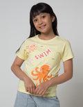 Little M Ocean Octopus Girls T-Shirt