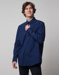 Cole Long Sleeve Shirt Regular Sateen