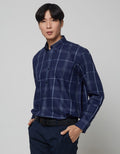 Stanley Adams Men's Regular Check Shirt