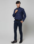 Stanley Adams Men's Regular Check Shirt