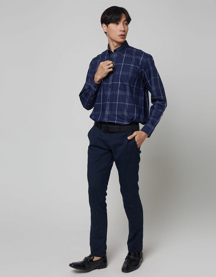 Stanley Adams Men's Regular Check Shirt