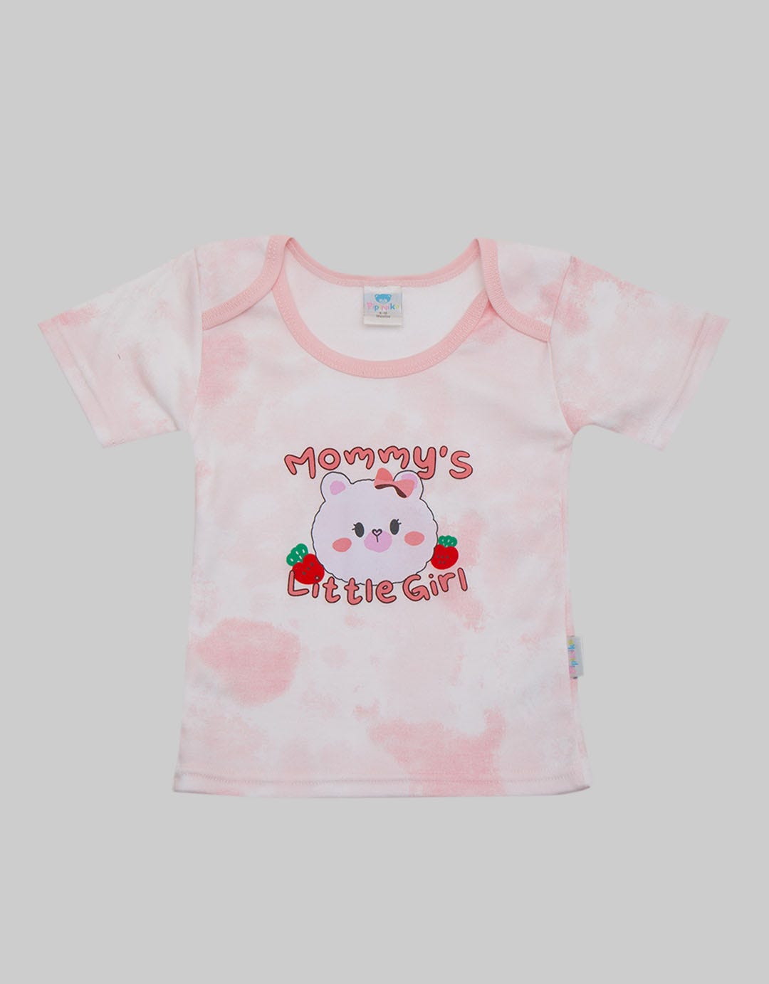Pipiniko Short Sleeve T-Shirt Tie Dye Mommys Lil Girl