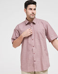 Stanley Adams Short Sleeve Shirt Regular Cotton Print
