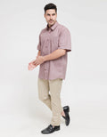 Stanley Adams Short Sleeve Shirt Regular Cotton Print