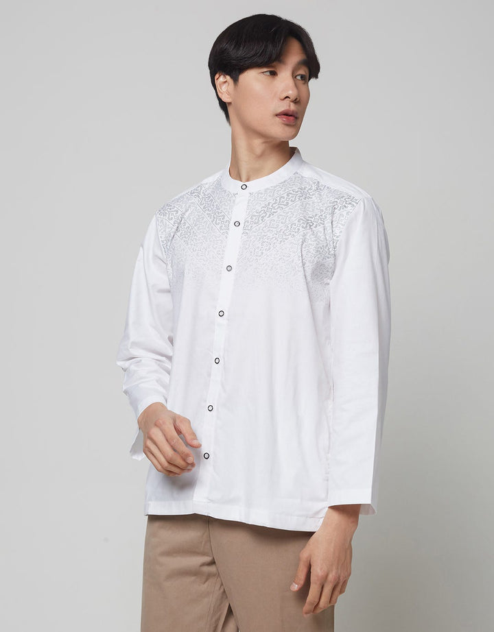 Cardinal Kemeja Koko Formal Motif Gradasi