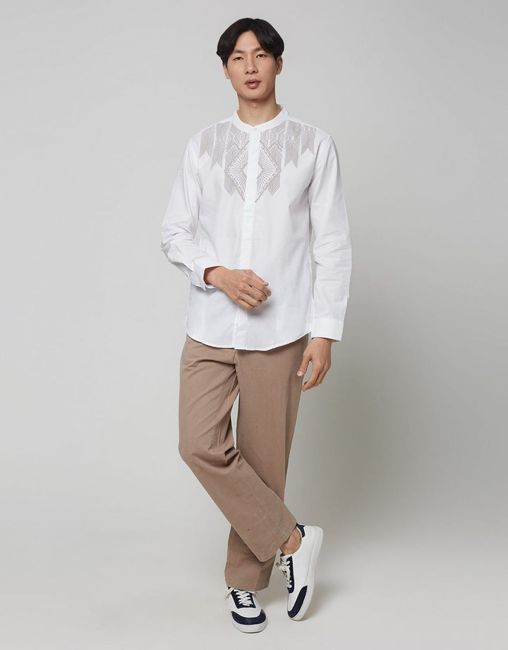 Cardinal Formal Koko Shirt Motif On Top