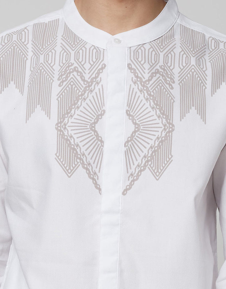 Cardinal Formal Koko Shirt Motif On Top