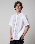 Cardinal Formal Embor Style Kemeja Koko Pria