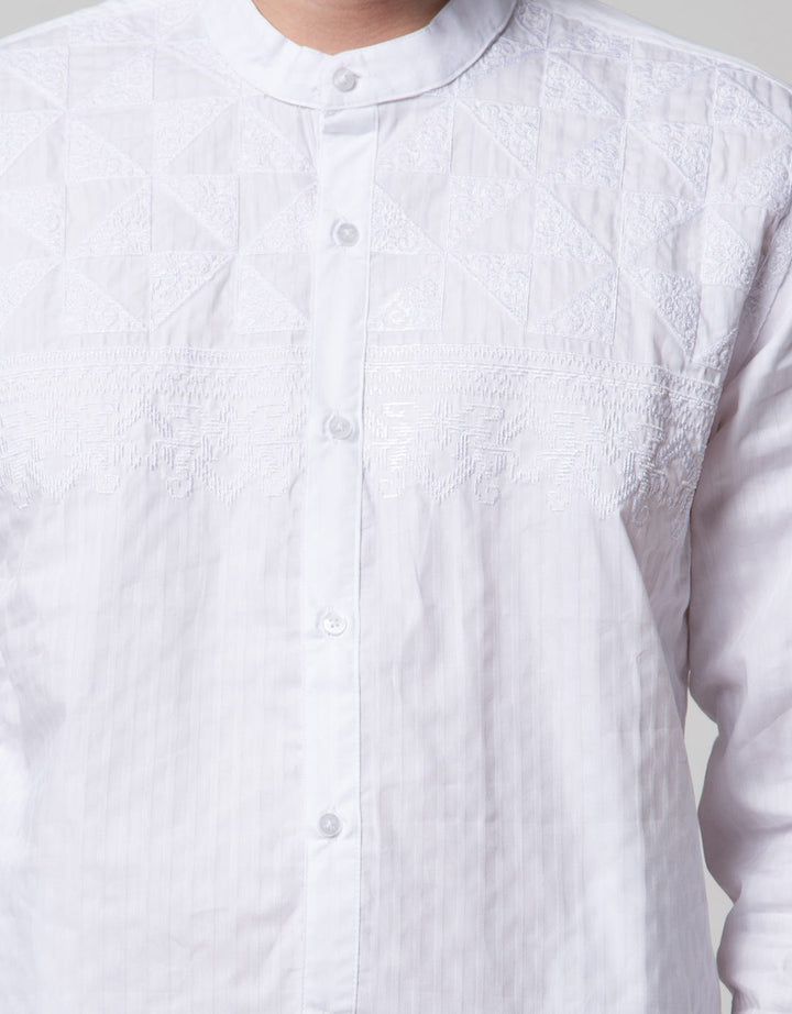 Cardinal Formal Plain Kemeja Koko Pria