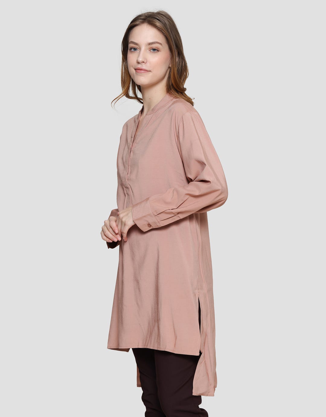 Cardinal Femme V Neck Flare Blouse for Women