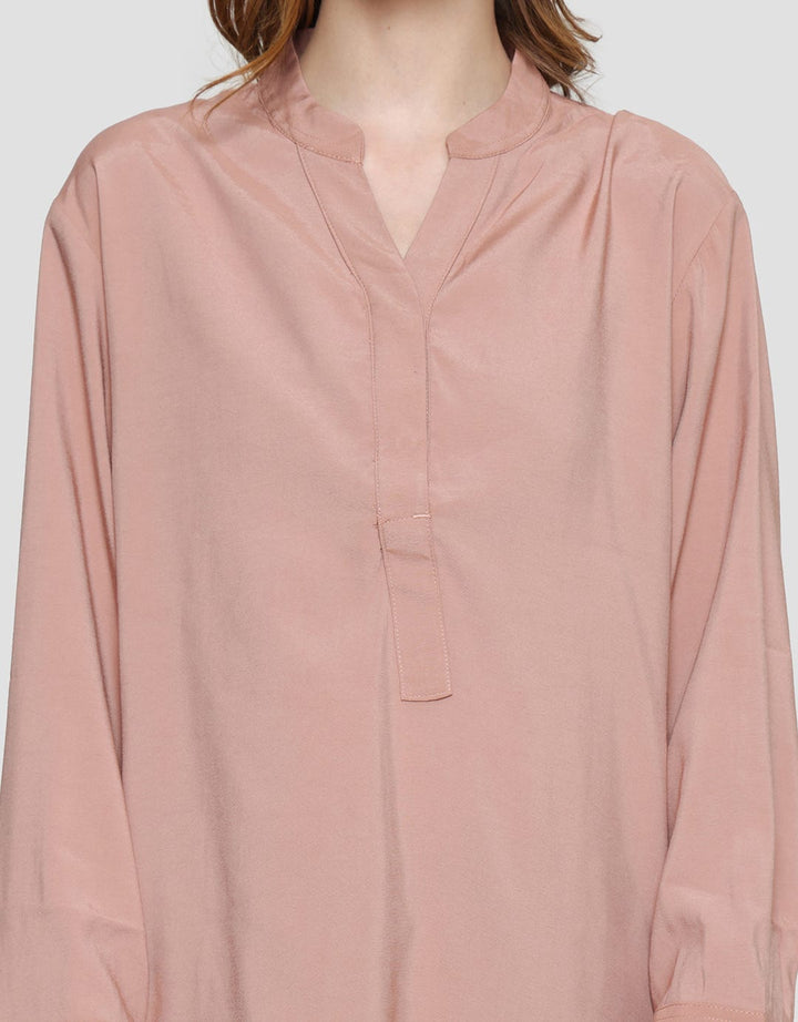 Cardinal Femme V Neck Flare Blouse for Women