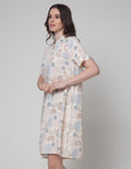 Nevada Short Sleeve Midi Dress Boho Light