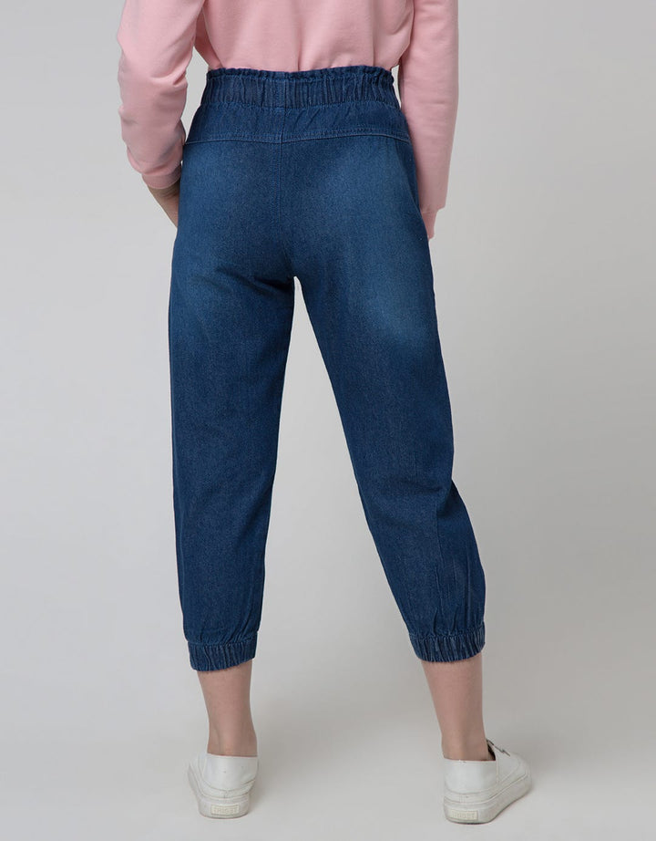 Aero Jogger Waist Paperbag Plain Strap