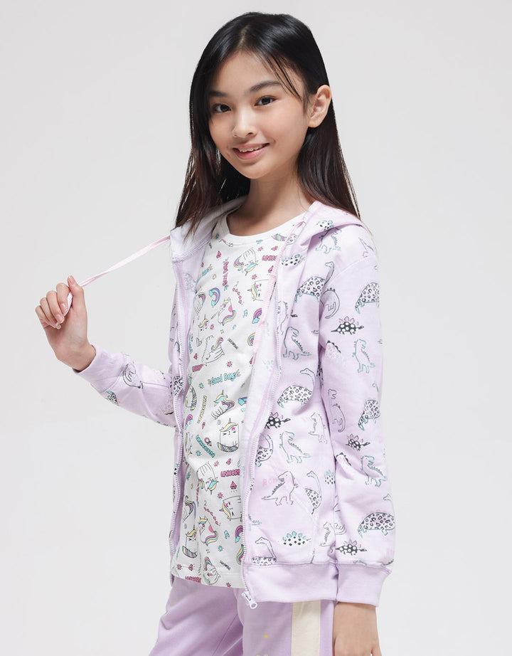 Dino Print Aero Jacket